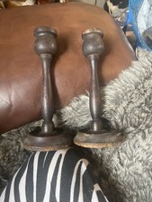 Vintage Wooden Candle Stick