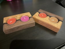 Handmade cherry Walnut Ebony