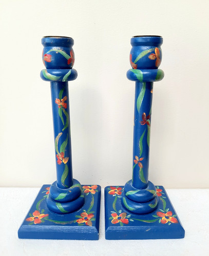 Swedish blue painted