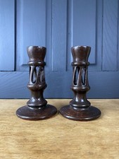 Hand Carved spiral Wooden