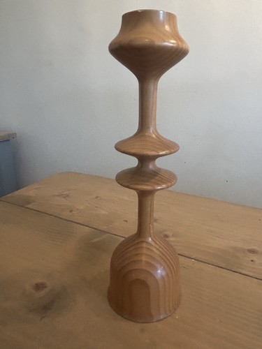Vintage mcm hand turned wooden - vintage,