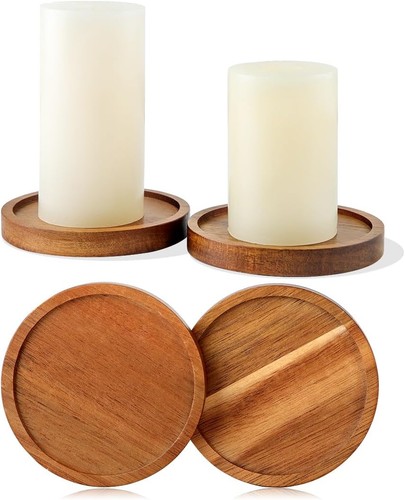 Pack wooden candle - 4-pack,