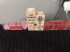 Stunning Wooden Candle Holders