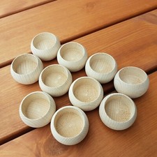 Wooden Round Candle Holders