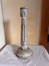 Wooden Candle Holder Rustic