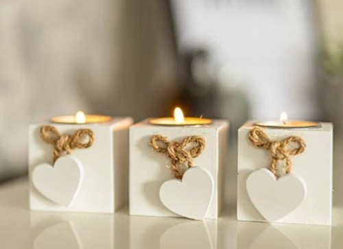 3pc tealight candle holders - 3pc,