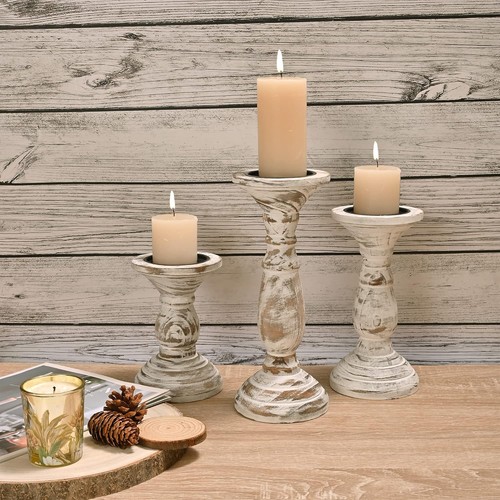 Pillar candle holder - candle,
